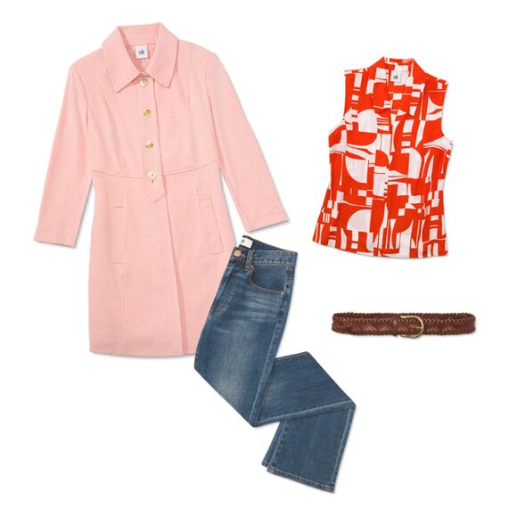 Cabi Pink Dress Jacket - Picture 2 of 9